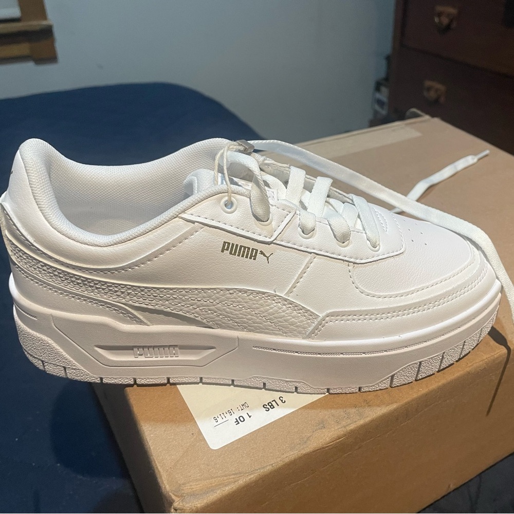 White Puma Sneakers